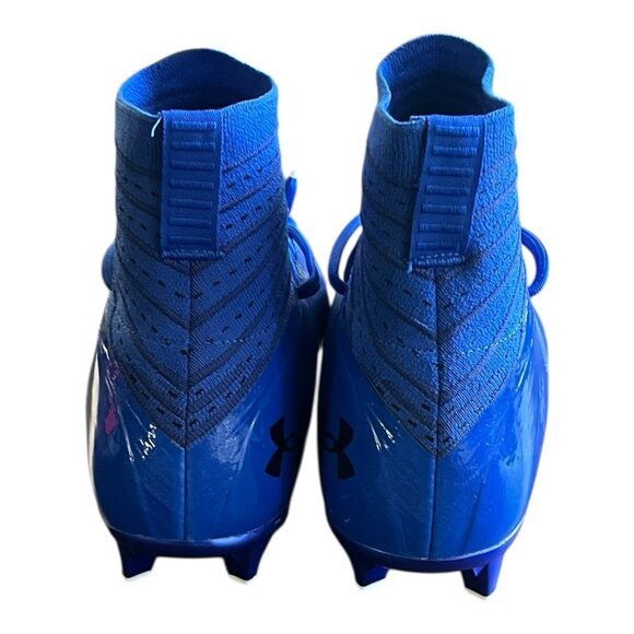 Under Armour Highlight 2 MC Knit Men's Football Cleats Royal Size 11 3027304-400 - Picture 8 of 10